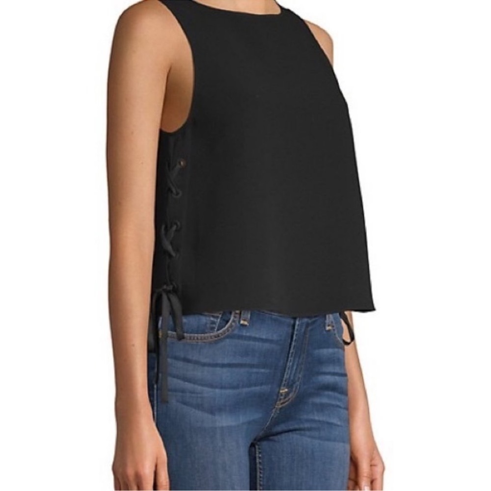 RAG & BONE Eliza lace up top
